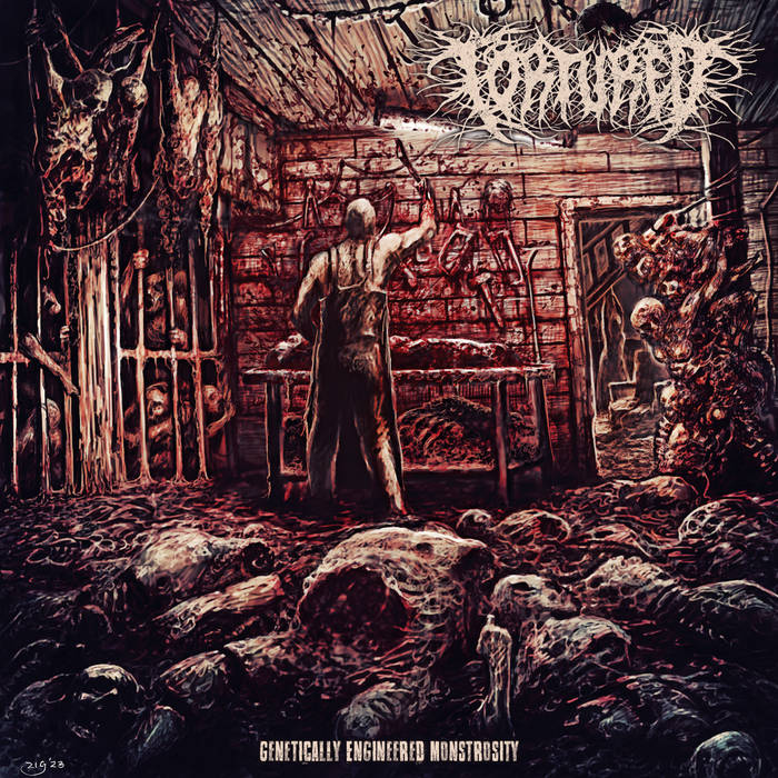 Tortured- Genetically Engineered Monstrosity CD on Comatose Music