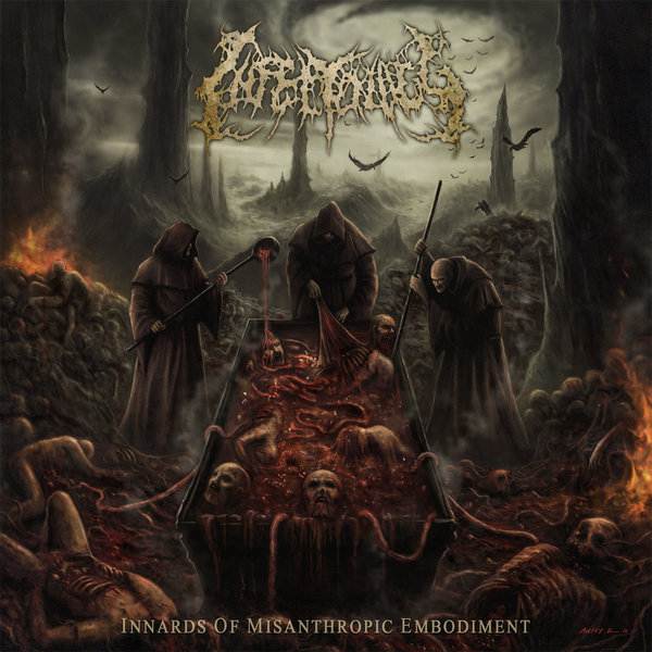 Infectology- Innards Of Misanthropic Embodiment CD on Gore House Prod.