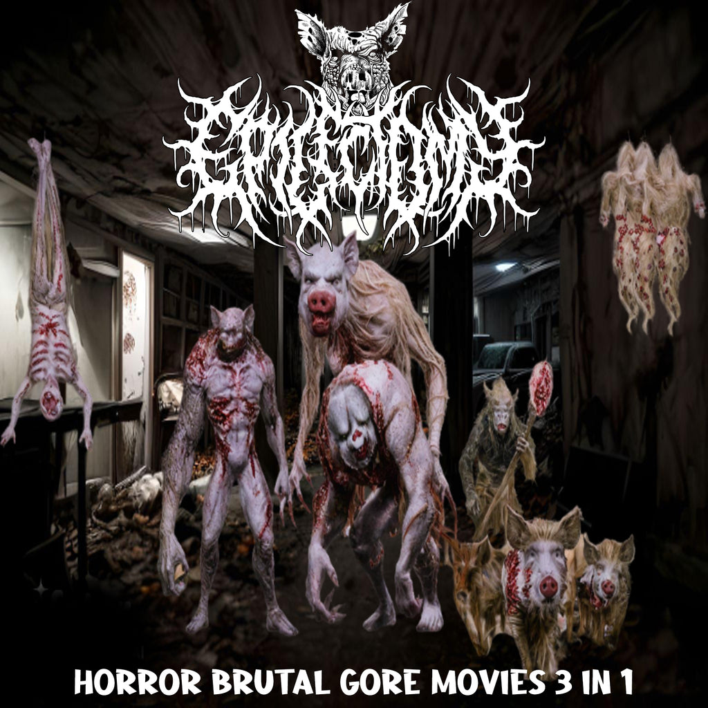 EPILECTOMY- Horror Brutal Gore Movies 3 In 1 CD on Sevared Rec.