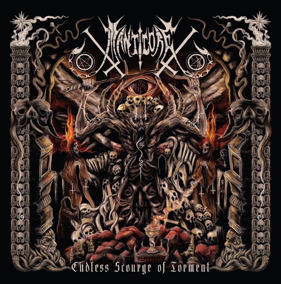 Manticore- Endless Scourge Of Torment CD on Hells Headbangers