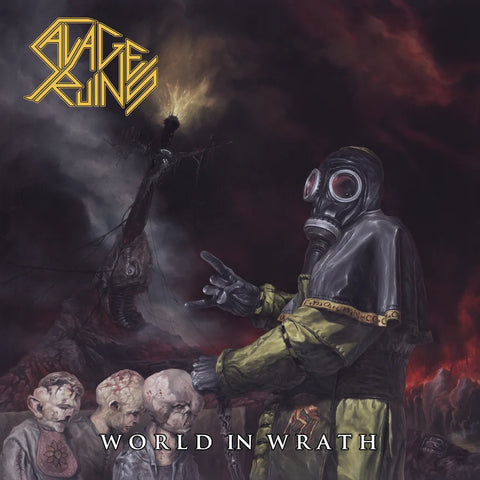Savage Ruins- World In Wrath CD on Cavernous Rec.
