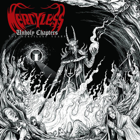 Mercyless- Unholy Chapters, The Merciless Years DIGI-BOOK CD on Dolorem Rec.