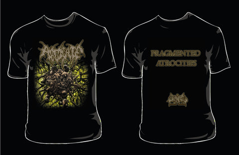 ABDICATE- Fragmented Atrocities T-SHIRT MEDIUM