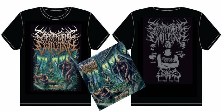 CATASTROPHIC EVOLUTION- The Origin CD / T-SHIRT PACAKGE SMALL-XL