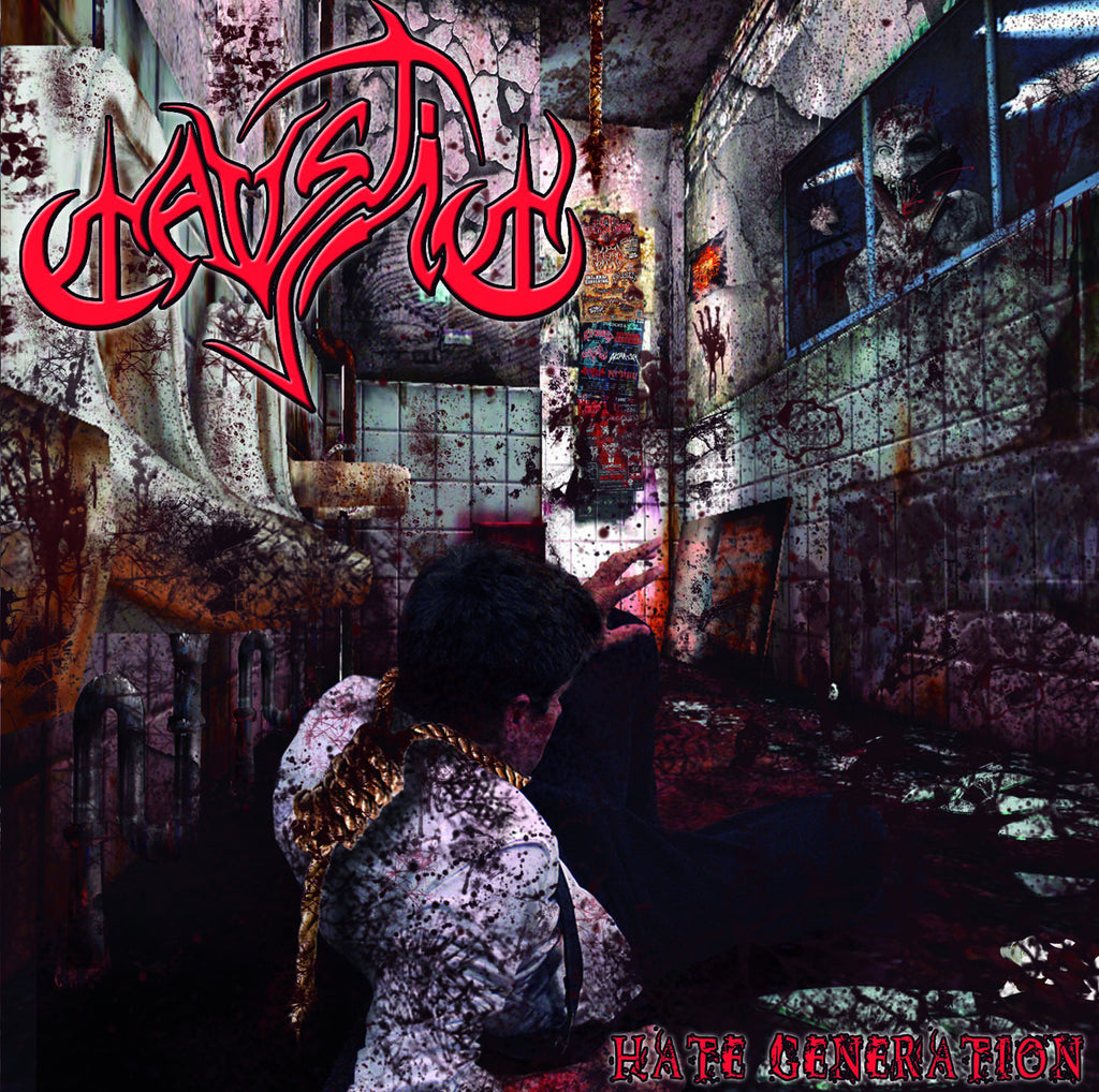 CAUSTIC- H*te Generation CD on Sevared Rec.