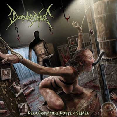 DIMINISHED- Regurgitating Rotten Semen CD on SEVARED REC.
