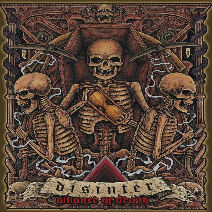 Disinter (USA) / Disinter (PERU)- Alliance Of Death Split CD on Pest Rec.
