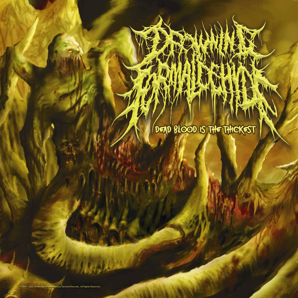 DROWNING IN FORMALDEHYDE- Dead Blood Is The Thickest CD on Sevared Rec.  OUT NOW!!!