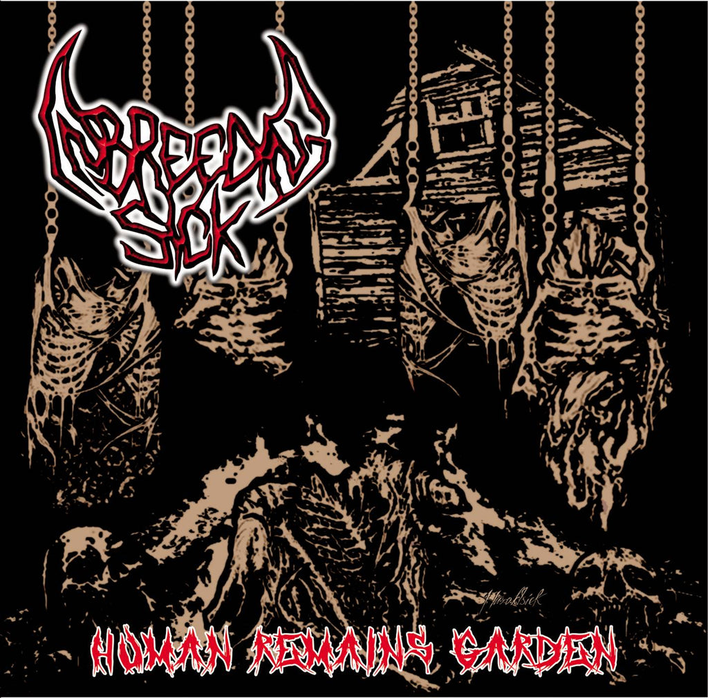 INBREEDING SICK- Human Remains Garden CD on Sevared Rec.