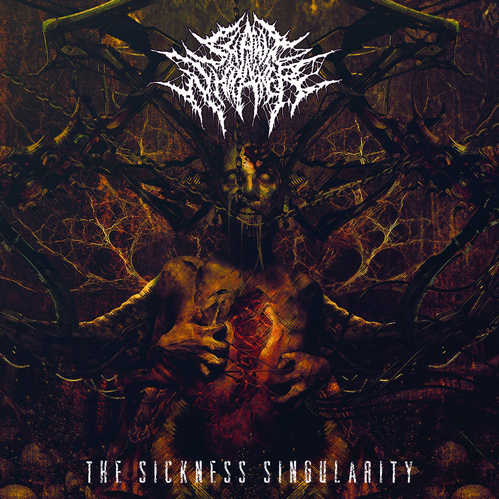 SHAWN WHITAKER (SAW, VIRAL LOAD, INSIDIOUS DESCREPANCY)- The Sickness Singularity CD on Sevared Rec.