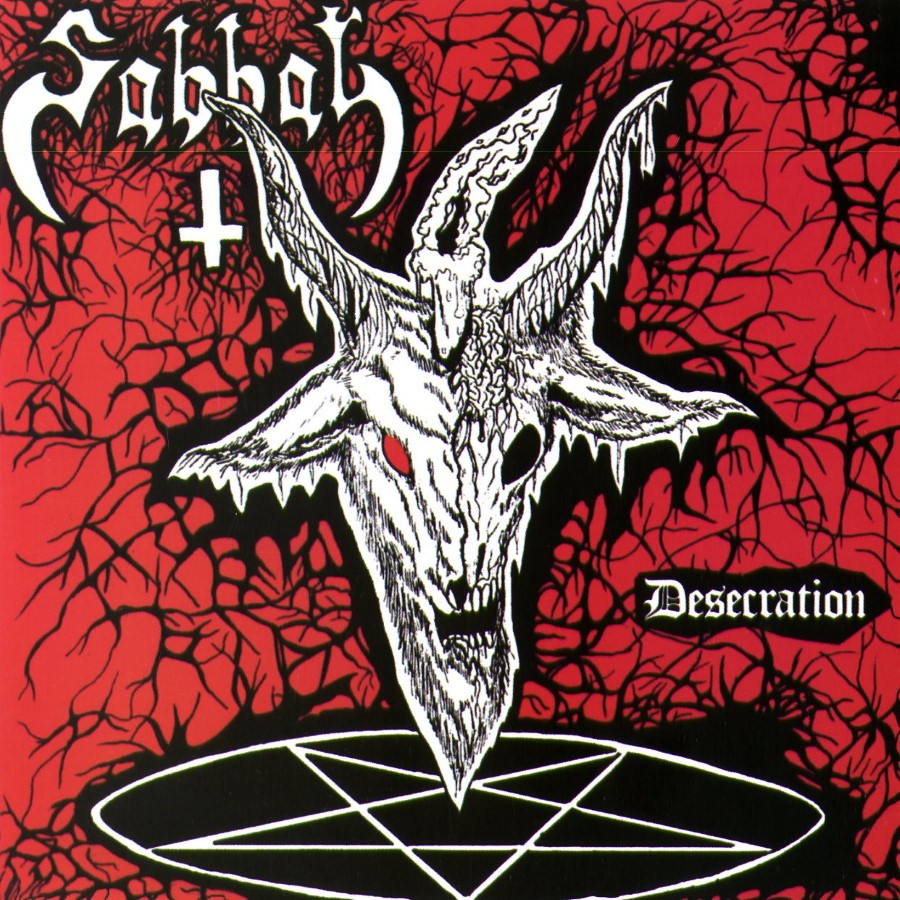 Sabbat- Desecration CD on Thrashingfist Prods.