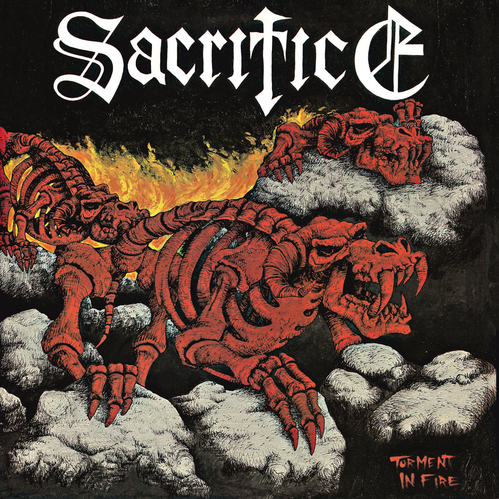 Sacrifice- Toment In Fire CD on Shadow Kingdom Rec.