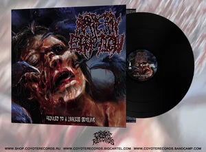 ARTERY ERUPTION- Reduced To A Limbless Sex slave 12" GATEFOLD VINYL on Coyote Rec.
