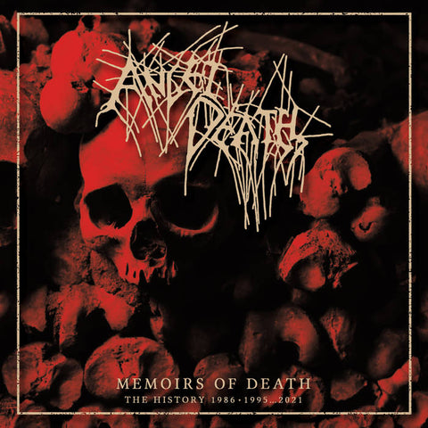 Angel Death- Memoirs Of Death Discography 1986-2021 CD on Despise The Sun Rec.