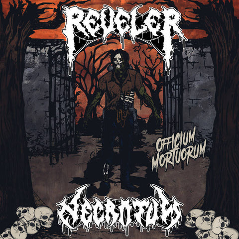 Reveler / Necrotum- Officium Mortuorum Split CD on Morbid Chapel Rec.
