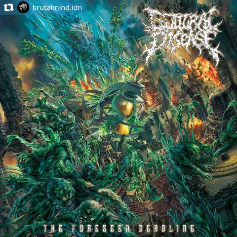 Guttural Disease- The Foreseen Deadline CD on Brutal Mind