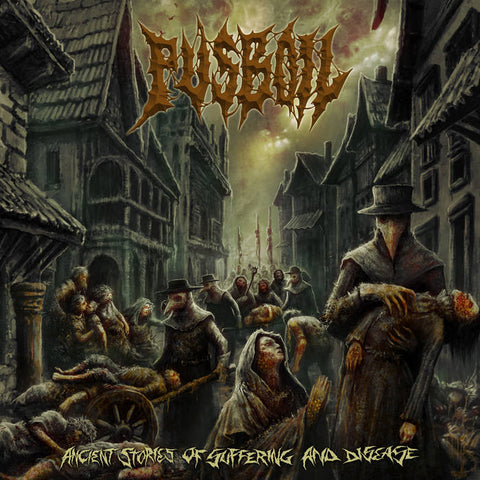 Pusboil- Ancient Stories Of Suffering And Disease CD on Reality Fade