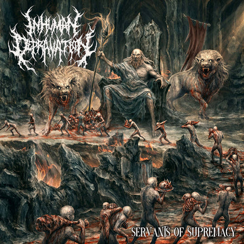 Inhuman Depravation- Servants Of Supremacy CD on P.E.R.