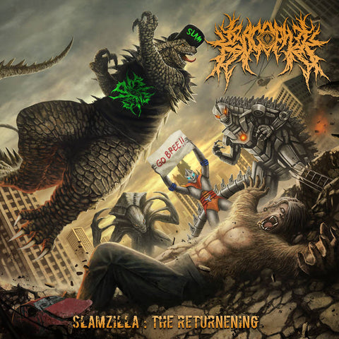 Krocophile- Slamzilla : The Returnening CD on Brutal Mind