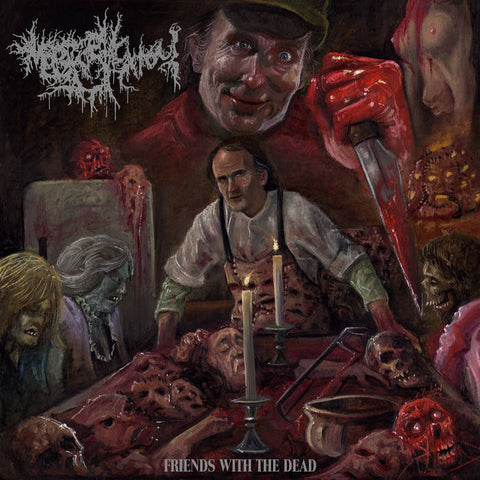 Mortuary Ghoul- Friends With The Dead CD on Dismal Fate Rec.