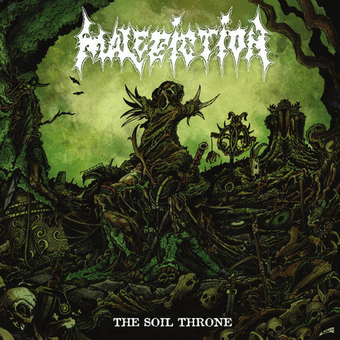 Malediction- The Soil Throne CD on Doomed To Obscurity Rec.
