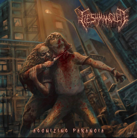 Fleshmangled- Agonizing Paranoia CD on Brutal Mind