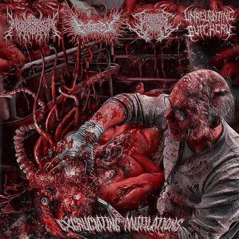 Muramasa / Gorepot / Gangrenous Flesh Consumption / Unrelenting Butchery- Split CD on Brutal Mind