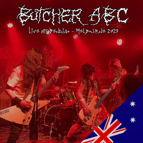 Butcher ABC- Maggot In Your Brain / Live In Melbourne 2023 Cardboard Sleeve CD on Obliteration Rec.