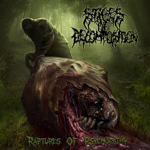 Stages Of Decomposition- Raptures Of Psychopathy CD on Gore House Prod.