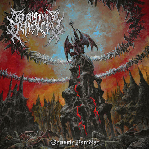 Anthropophagus Depravity- Demonic Paradise CD on Comatose Music