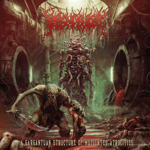 Fleshmauler- A Gargantuan Structure Of Mutilated Atrocities CD on P.E.R.