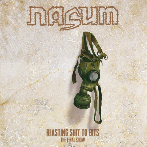 Nasum- Blasting Shit To Bits, The Final Show CD on Self Made God Rec.