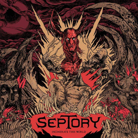 Septory- Incinerate The World CD on Soundage Prod.