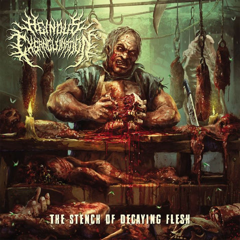 Heinous Exsanguination- The Stench Of Decaying Flesh CD on Gore House Prod.