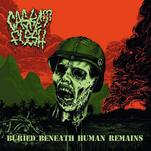 Casket Flesh- Buried Beneath Human Remains CD on Morbid Chapel Rec.