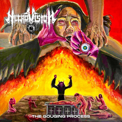 Necrovision- The Gouging Process CD on Iron Fortress