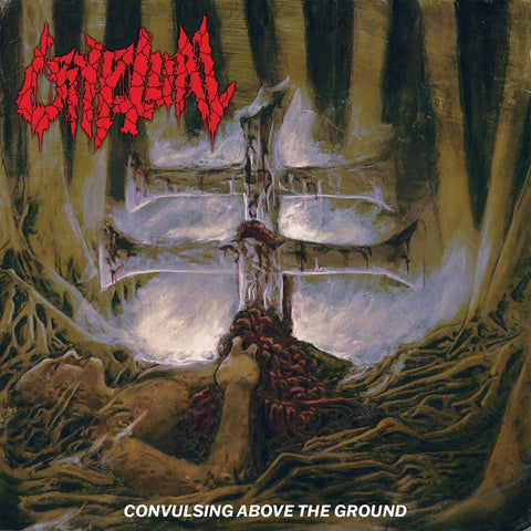 Cryptual- Convulsing Above The Ground CD on Iron Fortress