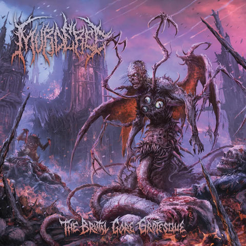 Murdered- The Brutal Gore Grotesque CD on P.E.R.