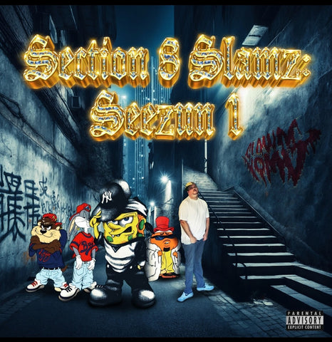 Clown Vomit- Section 8 Slamz, Seezun 1 CD on Sbdc Rec.