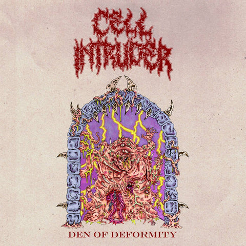 Cell Intruder- Den Of Deformity CD on Iron Fortress Rec.