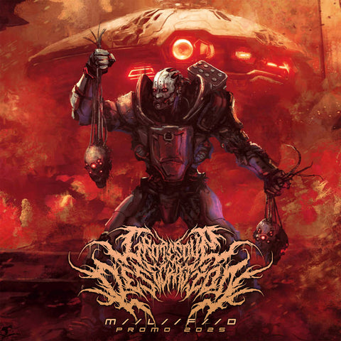 Grotesque Desecration- M//L//F//D Promo 2025 CD on Inherited Suffering Rec.