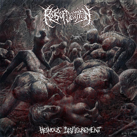 Roots Of Deception- Heinous Disfigurement CD on Gutterchrist Prod.