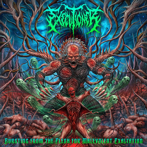 EXECUTIONER- Bursting From The Flesh For Malevolent Exaltation CD on Sevared Rec.