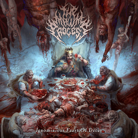 The Malum Process- Ignominious Feast Of Decay CD on Inherited Suffering Rec.