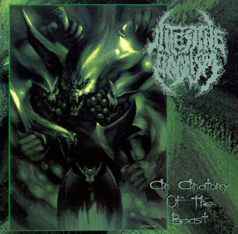 Intestine Baalism- An Anatomy Of The Beast Foil Logo version CD on Sewer Rot Rec.