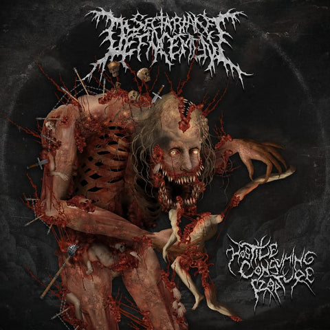 Sectarian Defacement- Hostile Consuming Rapture CD on Grave Island Rec.