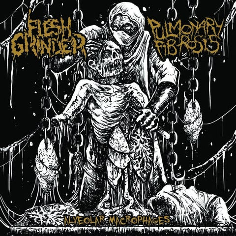 Flesh Grinder / Pulmonary Fibrosis- Split CD on Eclectic Prod.