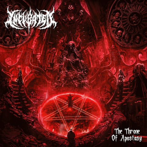 INCUBATED- The Throne Of Apostasy CD on Obscurity Rec.