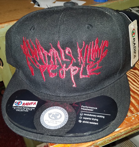 Animals Killing People- Logo HAT RED