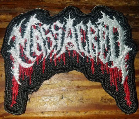 Massacred- Logo Patch (Mortician)